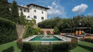 Stunning Tuscan Estate with Impressive Pool, Gazebo and Views Over a One of A Kind Vineyard from VILLAWAY®