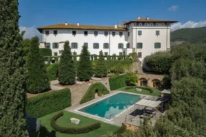 Stunning Tuscan Estate with Impressive Pool, Gazebo and Views Over a One of A Kind Vineyard from VILLAWAY®