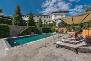 Stunning Tuscan Estate with Impressive Pool, Gazebo and Views Over a One of A Kind Vineyard from VILLAWAY®