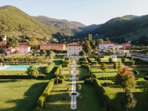 Tranquility in Tuscany Grand Estate for 9BR with Enchanting Pool and Lush Gardens from VILLAWAY®