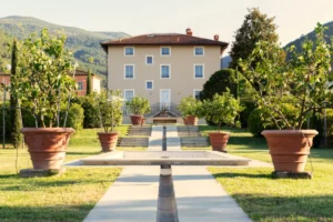 Tranquility in Tuscany Grand Estate for 9BR with Enchanting Pool and Lush Gardens from VILLAWAY®
