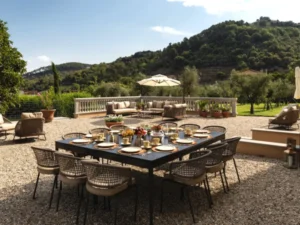 Tranquility in Tuscany Grand Estate for 9BR with Enchanting Pool and Lush Gardens from VILLAWAY®