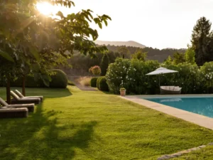 Tranquility in Tuscany Grand Estate for 9BR with Enchanting Pool and Lush Gardens from VILLAWAY®
